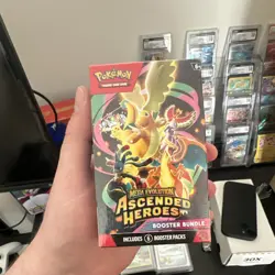 Pokemon TCG Mega Evolution Ascended Heroes Booster Bundle Box English (6 packs!) - Image 1