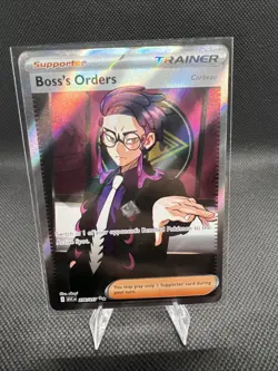 Boss’s Orders 256/217 Ultra Rare Full Art Pokemon Ascended Heroes NM - Image 1