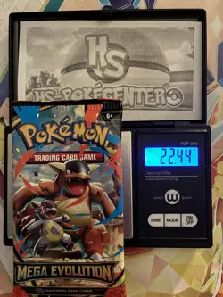 (HEAVY) 22.44g Pokemon TCG Mega Evolution Booster Pack (SEALED)✅ - Image 1