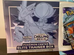 Pokemon Center Chilling Reign Elite Trainer Box Ice Rider + Error Blister Pack - Image 2