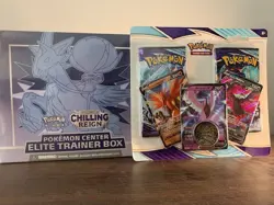 Pokemon Center Chilling Reign Elite Trainer Box Ice Rider + Error Blister Pack - Image 4