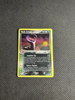 Pokemon TCG Dark Arbok 29/109 Team Rocket Returns Reverse Holo MP-/HP - Image 3