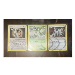 Pokemon TCG Arceus Set of 3 Holo’s - Image 1