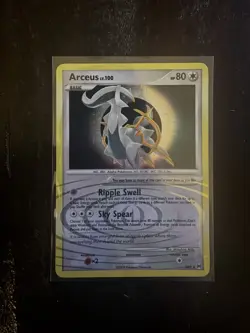 Pokemon TCG Arceus Set of 3 Holo’s - Image 2