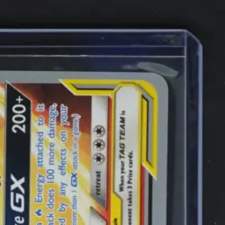 2019 POKEMON WORLD CHAMPS. UNBROKEN BONDS #20/214 RESHIRAM CHARIZARD GX TAG TEAM - Image 5