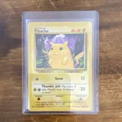 Pokemon TCG Pikachu 27/53 Wotc Promo Regular 30 HP Basic Promo Mouse - Image 1