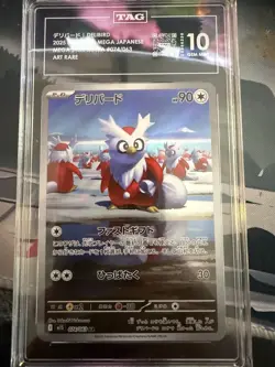 Pokemon Delibird Art Rare Mega Symphonia 074/063 Holo TAG 10 GEM MINT - Image 1