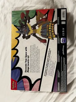 Pokemon TCG Mega Lucario Premium Poster Collection Ascended Heroes -Sealed / NEW - Image 2