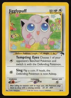 Jigglypuff 8/18 Southern Islands Pokemon English LP - Image 1