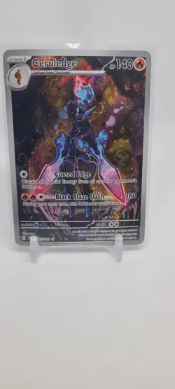 Pokemon Pokemon TCG Ceruledge 197/191 Sv08 Surging Sparks Illustration Rare Holo - Image 1