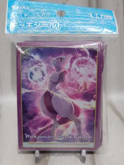 Japanese Pokemon Center Mewtwo VSTAR Sleeves NEW SEALED - Image 1
