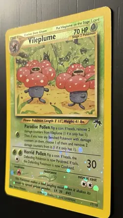 Vileplume 17/18 MP Southern Islands Promo Reverse Holo Pokemon TCG - Image 2