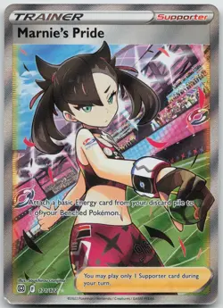 Marnie's Pride 171/172 Ultra Rare Brilliant Stars Pokemon NM/M - Image 1