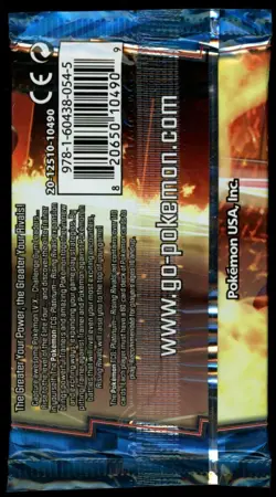 Pokemon TCG Platinum Rising Rivals Booster Houndoom Art *Factory Sealed* Pack - Image 2