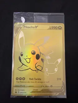 Pokemon Pikachu V Celebrations Promo Sealed SWSH145 - Image 1