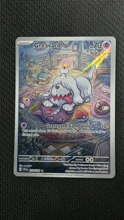 Pokemon TCG Greavard 214/198 SV01: Scarlet & Violet Base Set Illustration Rare - Image 1