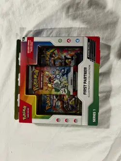 Pokemon TCG First Partner Illustration Collection Series 1 New Factory Sealed - Image 1