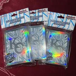 Yugioh Official Konami KC Sleeves (Kaiba Corp) - TCG 50ct New - Image 1