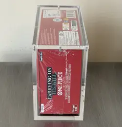 One Piece OP-13 Carrying on His Will Booster Box English Sealed W/Acrylic Case - Image 3