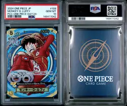 PSA 10 ONE PIECE DAY 24 Monkey D Luffy + PSA 9 DON Sequential Set 2024 Japanese - Image 5