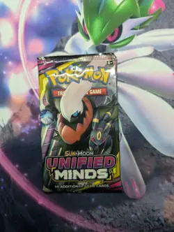 Pokemon Sun and Moon Unified Minds Booster Pack 4 Art Set of Packs Sealed New - Image 4
