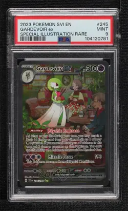 Gardevoir ex Special Illustration Rare Pokemon SV01: Scarlet & Violet PSA 9 MINT - Image 1