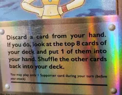 POKEMON MISTY'S DETERMINATION 80/108 REVERSE HOLO XY EVOLUTIONS MP-LP - Image 3