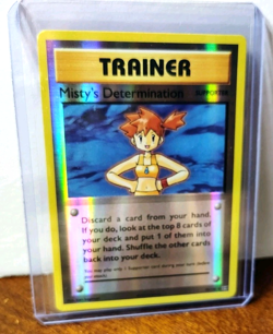 POKEMON MISTY'S DETERMINATION 80/108 REVERSE HOLO XY EVOLUTIONS MP-LP - Image 5