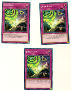 Set Of 3 Junk Sleep MP21-EN156 Tin Of Ancient Battles 2021 1st Edition Yugioh - Image 3