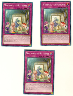 Set Of 3 Witchcrafter Patronus Tin Of Ancient Battes 2021 1st Edition Yugioh - Image 1