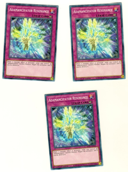 Set Of 3 Adamancipator Resonance MP21-EN236 Tin Of Ancient Battles 2021 Yugioh - Image 3