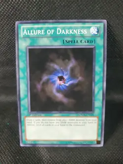NM Allure of Darkness SDMA-EN028 Common 1st Edition Yugioh See Pics TCG - Image 1