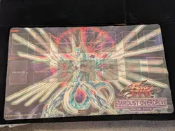 G2U YuGiOh Stardust Overdrive 5Ds Era Official Sneak Peek 2009 Playmat - Image 1