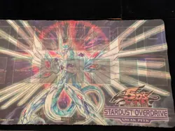 G2U YuGiOh Stardust Overdrive 5Ds Era Official Sneak Peek 2009 Playmat - Image 3