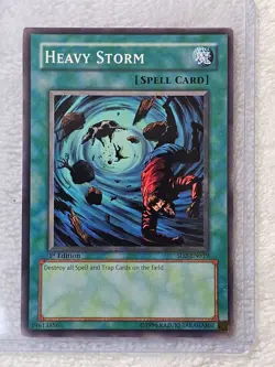 YuGiOh TCG Heavy Storm - Structure Deck: Zombie Madness 1st ED SD2-EN019 LP - Image 5