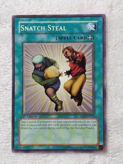 YuGiOh TCG Snatch Steal - Structure Deck: Zombie Madness 1st ED SD2-EN013 LP - Image 1