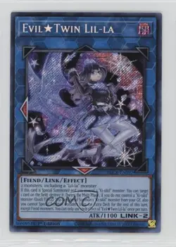 SE - Evil Twin Lil-La 1st Ed. YuGiOh Battles of Legends: Crystal Revenge - Image 1