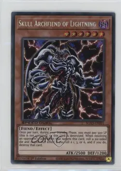 SE - Skull Archfiend of Lightning 1st Ed. YuGiOh Speed Due GX: Duelists Shadows - Image 1
