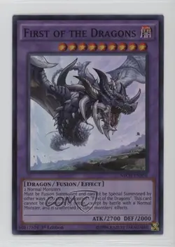 First of the Dragons 1st Ed. YuGiOh The New Challengers #NECH-EN050 - Image 1