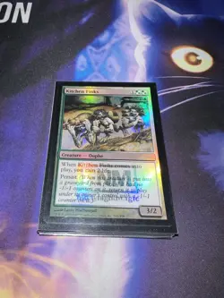 Mtg Singles - Kitchen Finks - FNM Promo - Foil - LP - Image 1