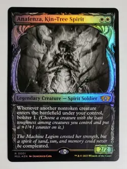 X 1 Anafenza, Kin-Tree Spirit NM FOIL 001 MTG Magic The Gathering - Image 1