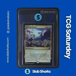 2025 MAGIC: THE GATHERING DRAGONSTORM #0167 ALL-OUT ASSAULT FOIL RARE - Image 1