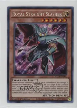 SE - Royal Straight Slasher 1st Ed. YuGiOh Battles of Legends: Crystal Revenge - Image 1