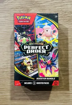 Pokemon TCG: Mega Evolution-Perfect Order Booster Bundles Sealed - Image 1