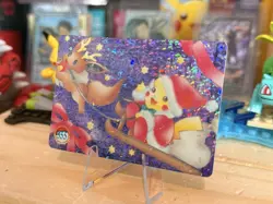 1999 Vintage Pocket Monsters Vending Prism - Pikachu & Rudolph Eevee #355 - Image 2