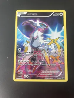 Pokemon TCG Arceus XY116 Black Star Promo Full Art Holo Card 2016 NM - Image 1