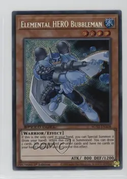 SE - Elemental Hero Bubbleman 1st Ed. YuGiOh Speed Duel GX: Midterm Paradox - Image 1