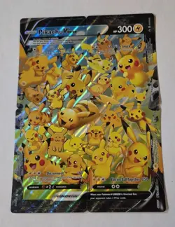 Pokemon Pikachu V-Union Set TCG SWSH Promo Cards #139-142 - Image 1