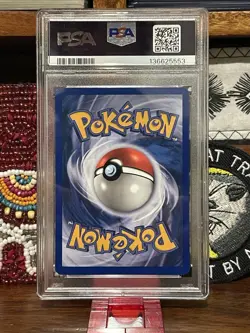 2002 Pokemon Legendary Collection NIDORINA Reverse Holo 55/110 PSA 8 - Image 2