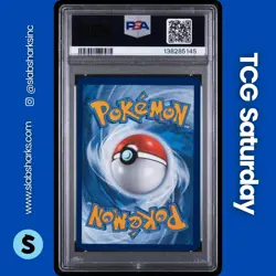 2025 POKEMON MEGA EVOLUTION #077/132 MEGA LUCARIO EX DOUBLE RARE PSA 9 - Image 2